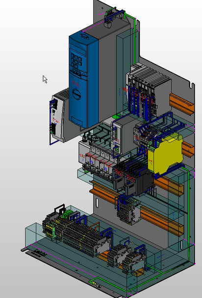 Ingeniería Inteligente para servicios en edificios y la industria en el diseño de Alexander Bürkle Electrical con dobles digitales